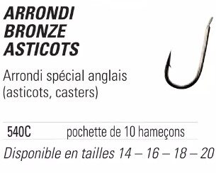 hameçon dai steel caster asticots anglaise pêche expert