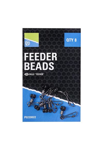 Agrafe coulissante Preston Feeder Beads pecheexpert