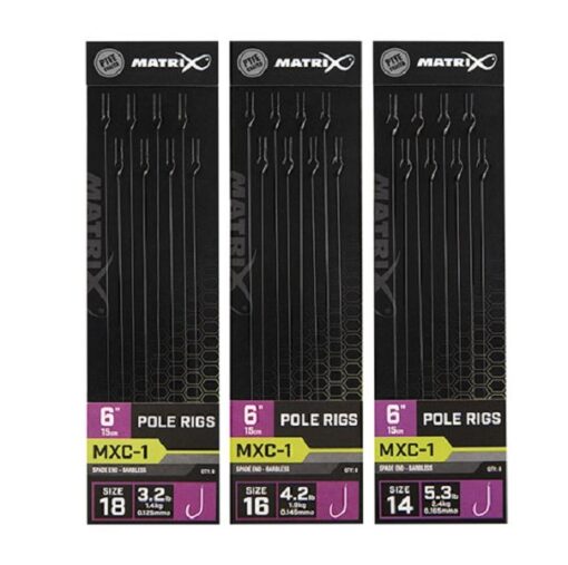 Bas ligne montés Matrix MXC-1 6 POLE RIGS pecheexpert