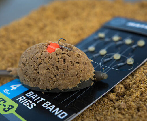 Bas ligne montés Matrix MXC-3 4 BAIT BAND RIGS 10cm pecheexpert