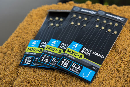 Bas ligne montés Matrix MXC-3 4 BAIT BAND RIGS 10cm pecheexpert