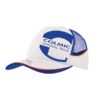 casquette colmic orange séries white mesh cap pêche expert