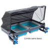 desserte xxl bacs compactables tente multigrip open peche expert