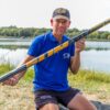 canne slimax amber carp plus + garbolino pêche expert compétition
