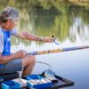 canne slimax amber carp plus + garbolino pêche expert compétition