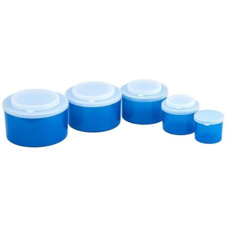 SET 5 BOITES MESURES ESCHES GARBOLINO BLEU PECHE EXPERT