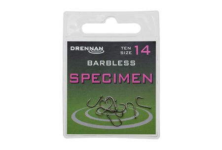 hameçon specimen barbless drennan pêche expert