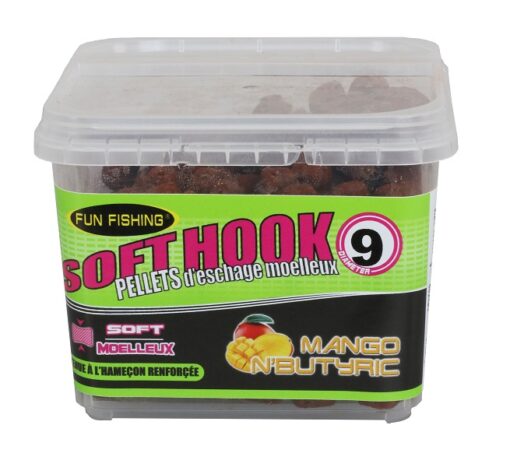 Pellets Fun fishing soft hook 9mm pecheexpert