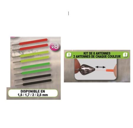 antennes interchangeable fun fishing pecheexpert