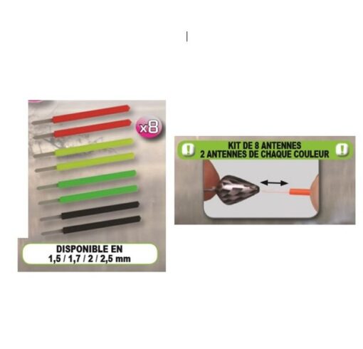 antennes interchangeable fun fishing pecheexpert