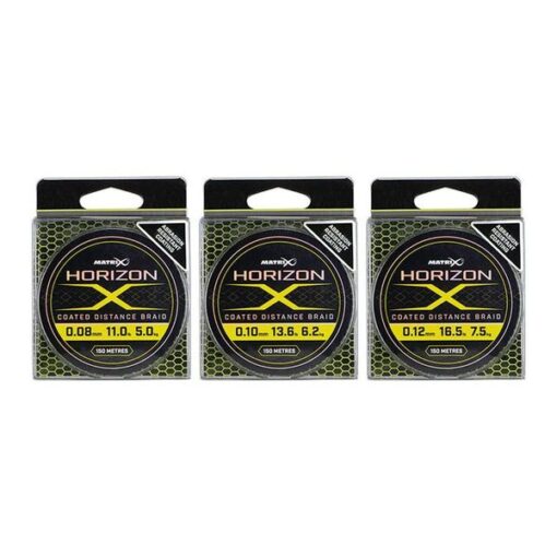 Tresse Horizon X Coated Braid gbl00 Matrix pecheexpert