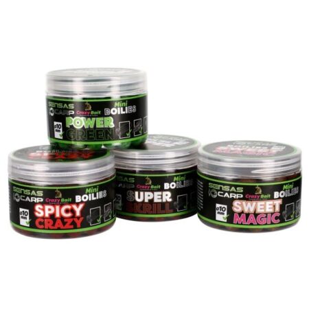 Mini bouillettes mini boilies crazy bait sensas pecheexpert