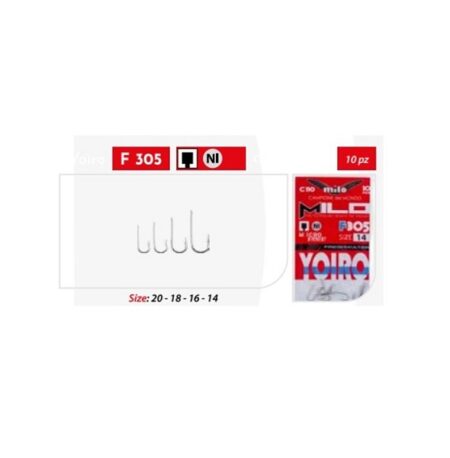 Hameçon Milo Yohiro F305 Ni pecheexpert