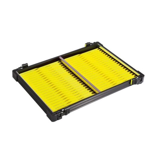 casier plioir jaune rive anodisé noir pêche expert